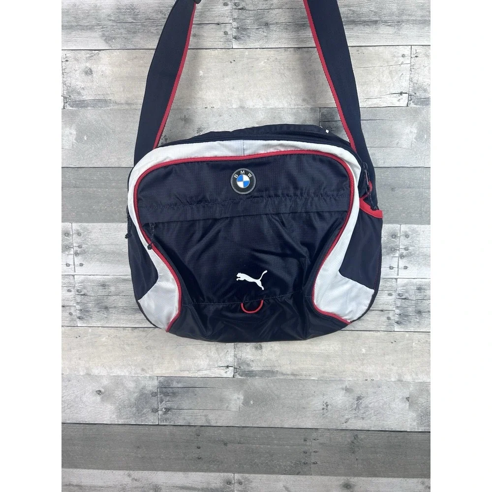 Puma BMW Motor Sports Laptop Satchel Y2k